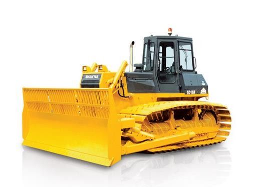 Maquinaria de construcción hidráulica amarilla de Cummins Engine 0.077Mpa SD22 de la niveladora de Shantui