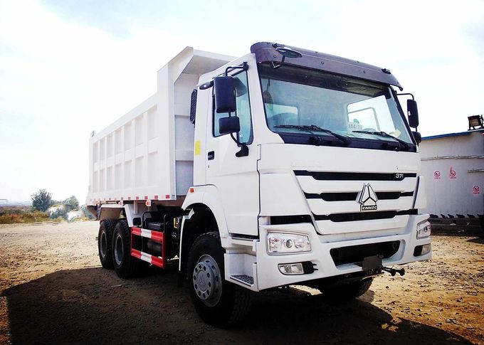 Camión volquete resistente del poder de caballo de Sinotruk 6x4 371 25 toneladas de camión de HOWO