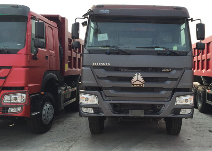 Camión volquete automático de Sinotruk Howo, anuncio publicitario 10 Wheeler Dump Truck