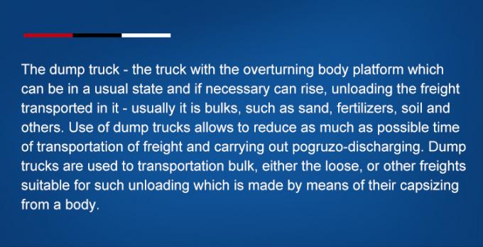 Camión volquete de Sinotruk 6x4 con la plataforma del cuerpo del vuelco
