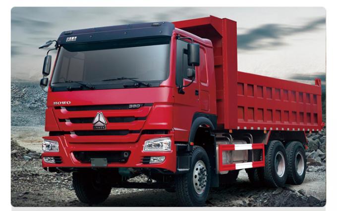 Camión volquete de Sinotruk 6x4 con la plataforma del cuerpo del vuelco