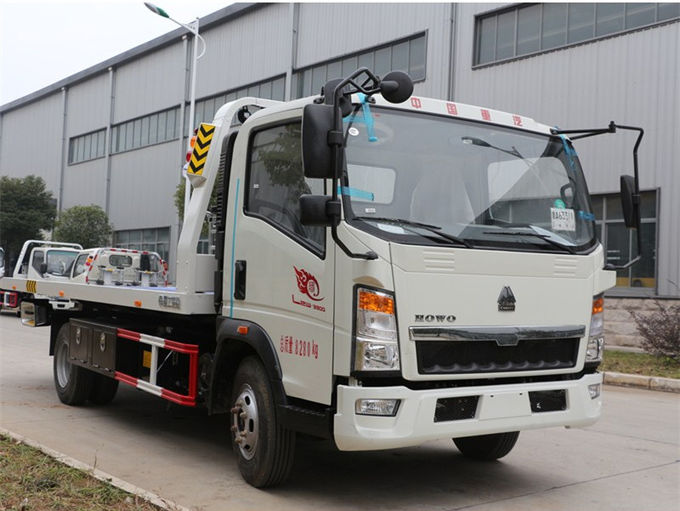 Euro de poca potencia 2 del vehículo de Sinotruck Tow Truck Wrecker Road Recovery