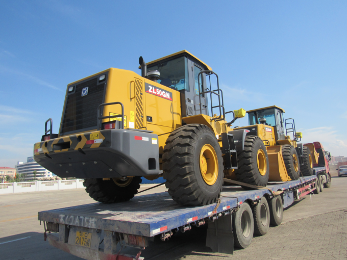 Envase de 3 weheels de los árboles 12 50 toneladas de Van Semi Trailer resistente 6