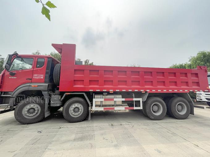 Envase de 3 weheels de los árboles 12 50 toneladas de Van Semi Trailer resistente 1