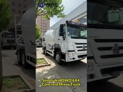 Caminos de cemento Howo 6X4 340HP 10 metros cúbicos Nuevo camión mezclador de concreto