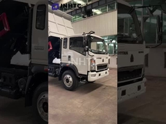 Sinotruk HOMAN 4x2 Pequeño camión de descarga con 5 toneladas 10 toneladas de capacidad Camión ligero Suspensión aérea automática