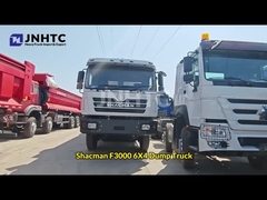 El más popular Shacman 6x4 10 Wheeler F3000 Dump Truck para transporte de construcción
