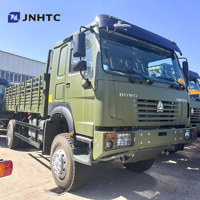 HOWO Camiones pesados de carga / Camión de carga militar 4 × 4 con tracción en todas las ruedas Precio bajo en venta