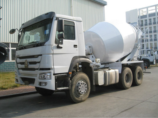 10 camión volumétrico del cemento del avance del camión 6x4 del mezclador concreto de la rueda 350hp 8cbm