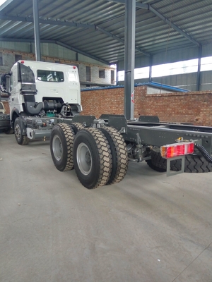 Chasis LHD 6X4 371HP del camión del vehículo comercial del cargo de SINOTRUK HOWO Dropside