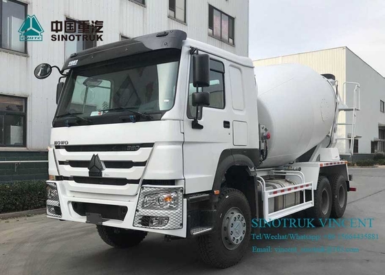 Camión del mezclador concreto del EURO 4 380HP 6X4 3830m m de ZZ1257N3841W