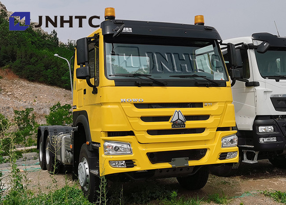 371HP Sinotruk HOWO 6X4 Tipper Truck Yellow 25 toneladas