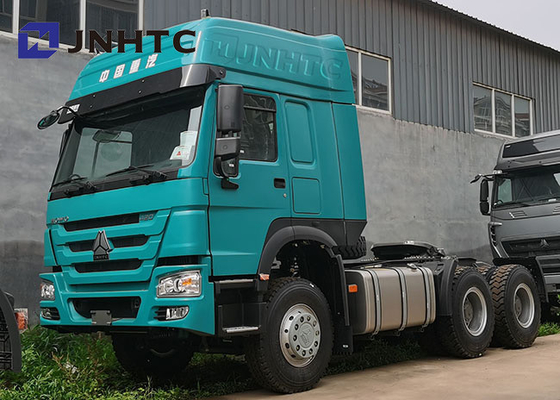 Tipo del combustible diesel de Tipper Truck 6X4 420HP del verde de Sinotruk HOWO