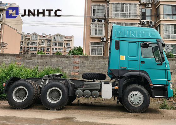 Tipo del combustible diesel de Tipper Truck 6X4 420HP del verde de Sinotruk HOWO