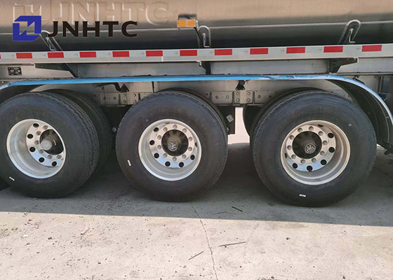 Árboles de aluminio Q235 Q345 del remolque 3 del buque de petróleo 45000L