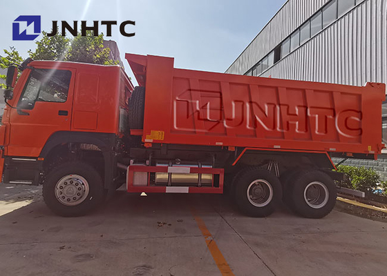 Camión volquete anaranjado HOWO 6x4 de Off Road 20 Cbm Sinotruck