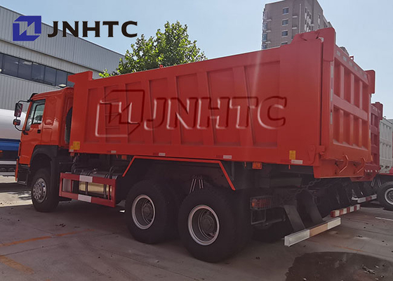 Camión volquete anaranjado HOWO 6x4 de Off Road 20 Cbm Sinotruck