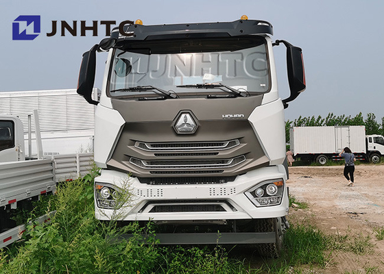 Camiones traseros planos 31tons Lhd de Sinotruk 8x4 Hohan con el eje de altura regulable