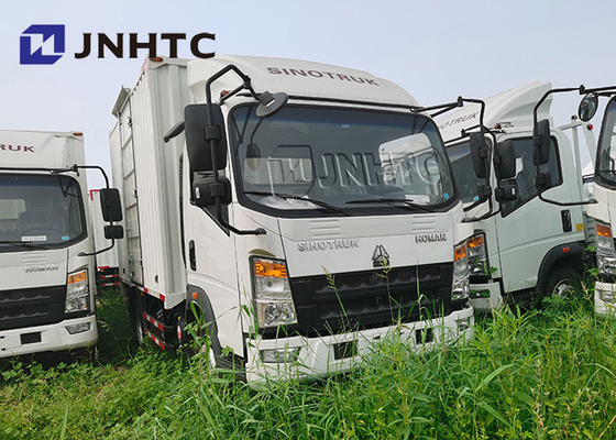 Cargo Van Truck Sinotruk Howo de la luz del combustible diesel 4x2 5ton