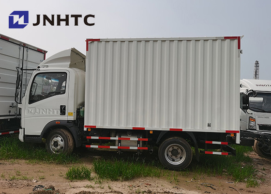 Cargo Van Truck Sinotruk Howo de la luz del combustible diesel 4x2 5ton