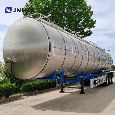 Semirremolque 45000L 50000Liters del tanque de aceite del agua de la gasolina cruda de 3 ejes