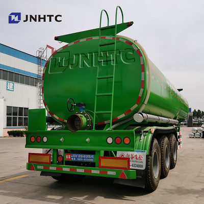 Camión de agua Heavy Duty Semi Remolques 60T Remolque cisterna de combustible de aceite