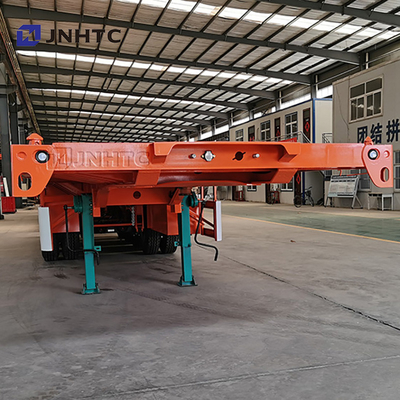3 ejes 4 ejes 30t 40t Flatbed Flat Bed Container semi remolque para África