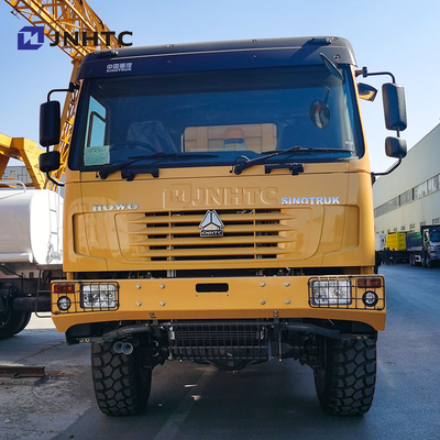 Tipo de combustible diésel Sinotruk Howo camión de tracción en todas las ruedas 6x6 380hp camión de descarga