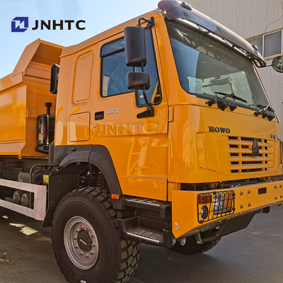 Tipo de combustible diésel Sinotruk Howo camión de tracción en todas las ruedas 6x6 380hp camión de descarga
