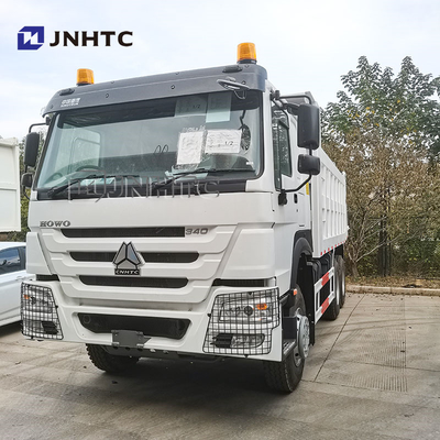 Camión de carga pesada Howo Tipper 6X4 340HP Dispersor de 10 ruedas Dirección a la izquierda
