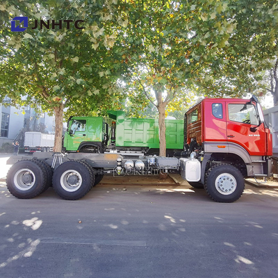 Nuevo chasis del camión Howo 6x4 380hp 10 ruedas chasis del camión de descarga