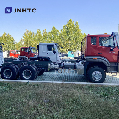 Howo NX Chasis del camión de descarga pesado 6x4 380hp 10 ruedas Chasis del camión de desvío
