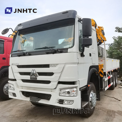 Toda la rotación Howo grúa de brazo plegable 6x4 400hp 10-20T carga con grúa