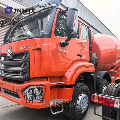 Camión de mezclador de hormigón Howo 8X4 380HP 12 ruedas Euro 2 4 Alta calidad