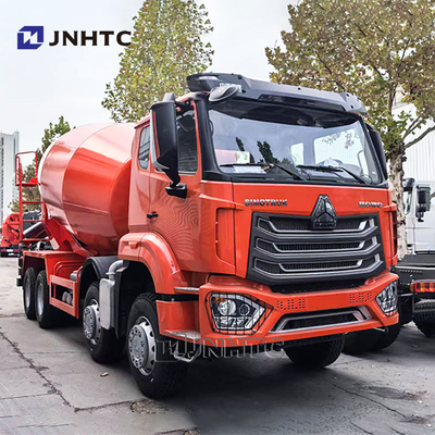 Camión de mezclador de hormigón Howo 8X4 380HP 12 ruedas Euro 2 4 Alta calidad