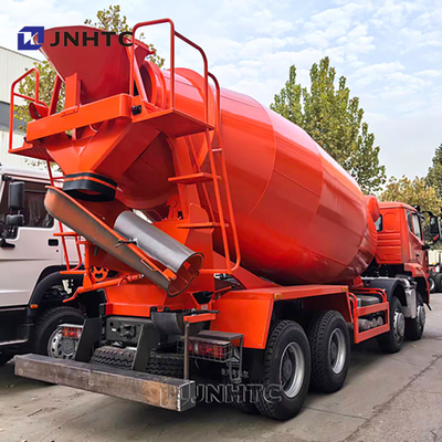 Camión de mezclador de hormigón Howo 8X4 380HP 12 ruedas Euro 2 4 Alta calidad
