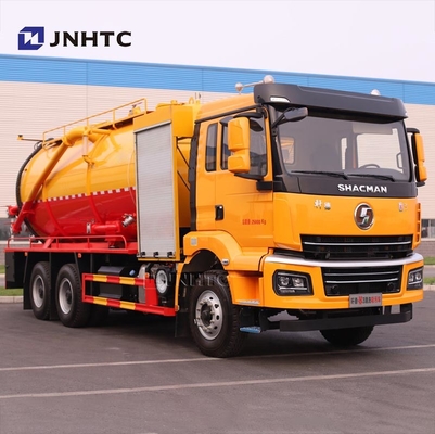 Shacman E3 camiones cisterna de succión 6x4 340HP 400HP alcantarillado fecal buen precio
