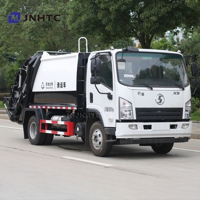 Shacman X9 camión compactador de basura 4X2 160hp 12CBM camión de basura para la venta