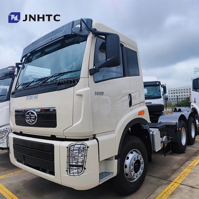 Faw J5P Camión tractor Euro 2 380hp 10 ruedas 6x4 con doble búnker buen precio