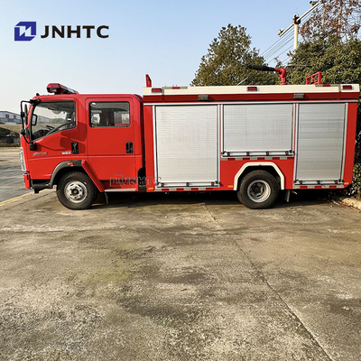 Nuevo Howo Equipo de lucha contra incendios de agua ligera Camión de bomberos en venta