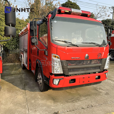 Nuevo Howo Equipo de lucha contra incendios de agua ligera Camión de bomberos en venta