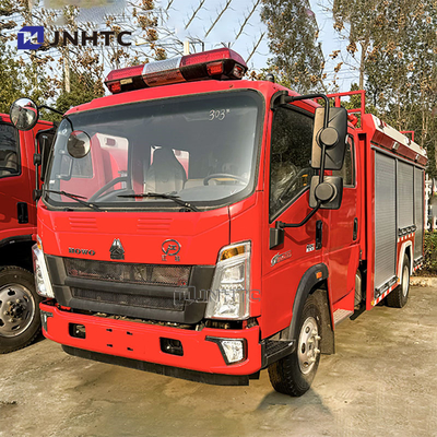 Nuevo Howo Equipo de lucha contra incendios de agua ligera Camión de bomberos en venta
