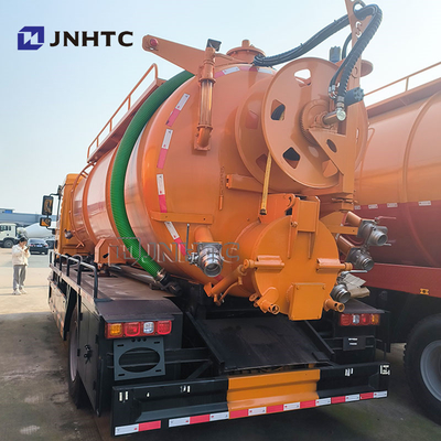 Nuevo camión de vacío, camión cisterna de aspiración de aguas residuales, camión Shancman L3000 4X2 245HP de alta calidad.