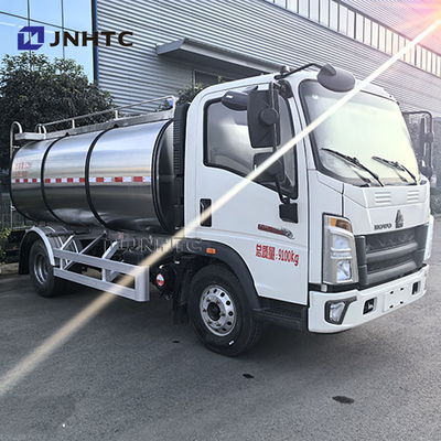 Precio de fábrica 5 Cbms Camión cisterna de agua para el transporte de leche fresca