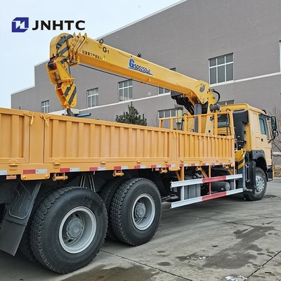 Carga de brazo recto con grúa 6x4 10 ruedas 380hp 10T buen precio