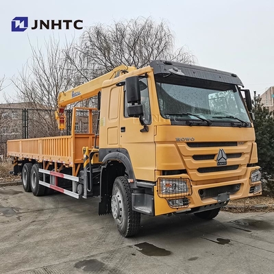Carga de brazo recto con grúa 6x4 10 ruedas 380hp 10T buen precio