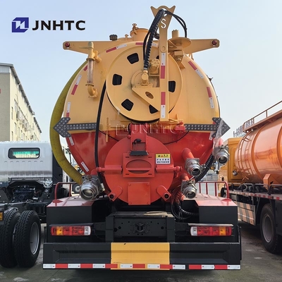Howo TX Vehículo de succión de aguas residuales Camiones de bombeo de aguas residuales Nuevos 16m3 6X4 10 ruedas 350HP