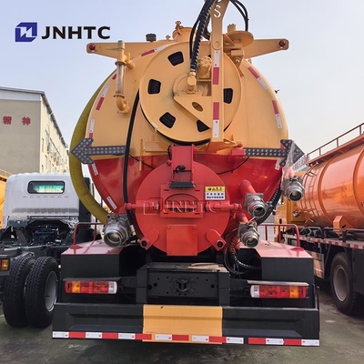 Howo TX Vehículo de succión de aguas residuales Camiones de bombeo de aguas residuales Nuevos 16m3 6X4 10 ruedas 350HP
