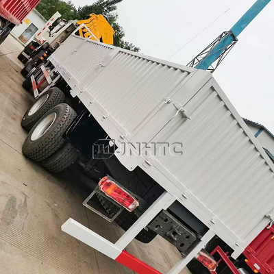Nuevo camión de carga Sinotruk Howo 10 toneladas grúa plegable 12 ruedas 400hp a la venta