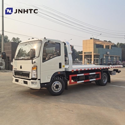Howo Flatbed Light Duty Wrecker Remolque 4X2 3-5 toneladas con precio barato para la venta